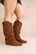 Bota vaquera Pris camel
