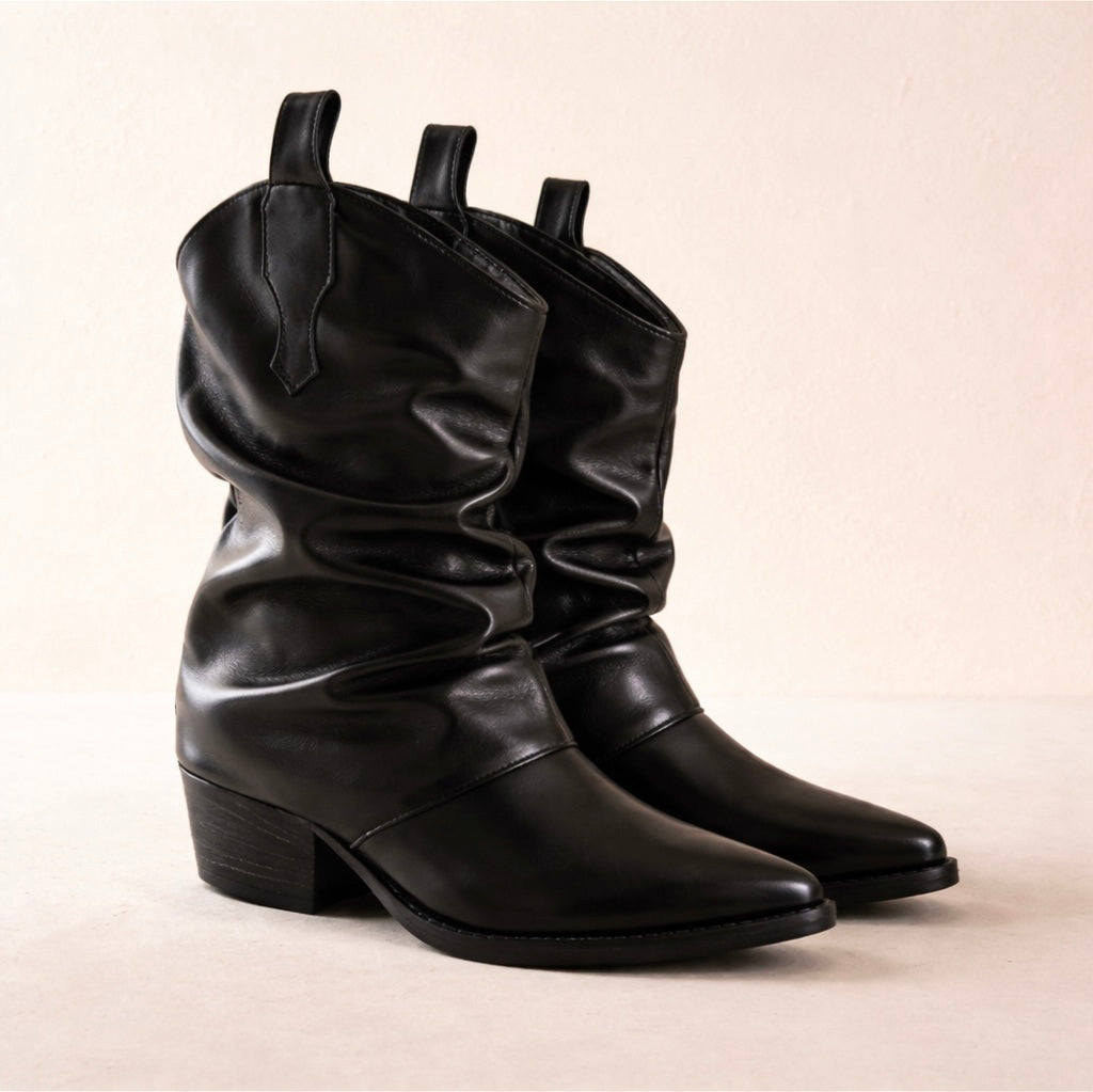 Botin vaquero Camila negro