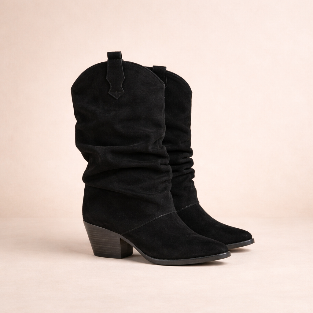 Bota vaquera Pris negro