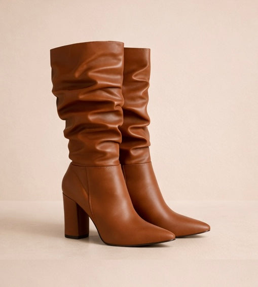 Bota Sofia camel