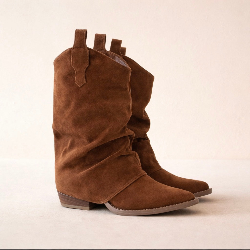 Botin vaquero Camila camel